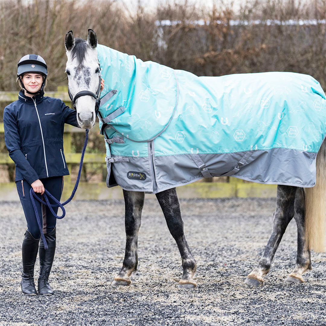 Hy Equestrian StormX Original This Esme 200g Detachable Neck Turnout Rug