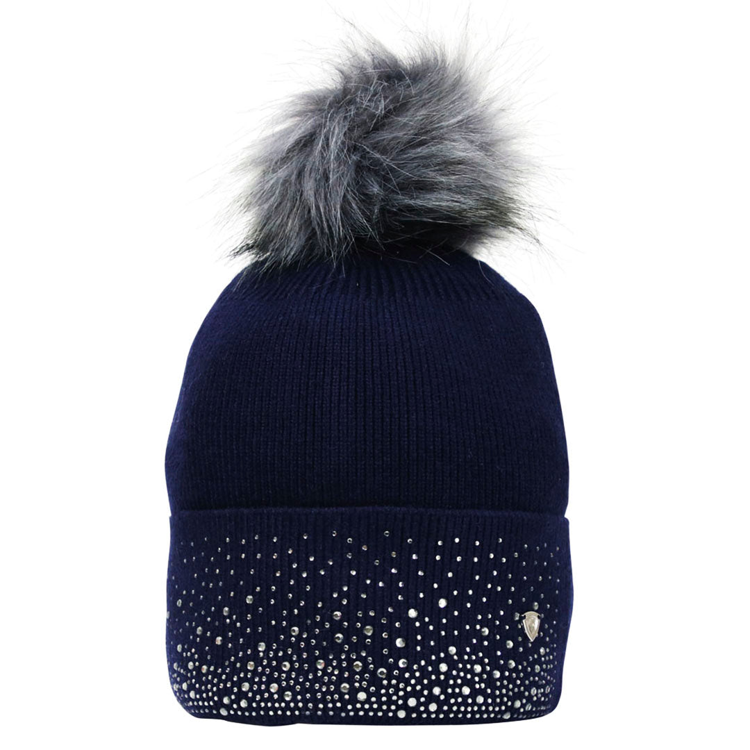 Hy Equestrian Synergy Diamante Bobble Hat