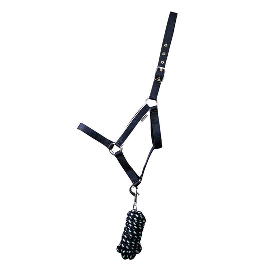 Hy Equestrian Synergy Head Collar and Lead Rope Set