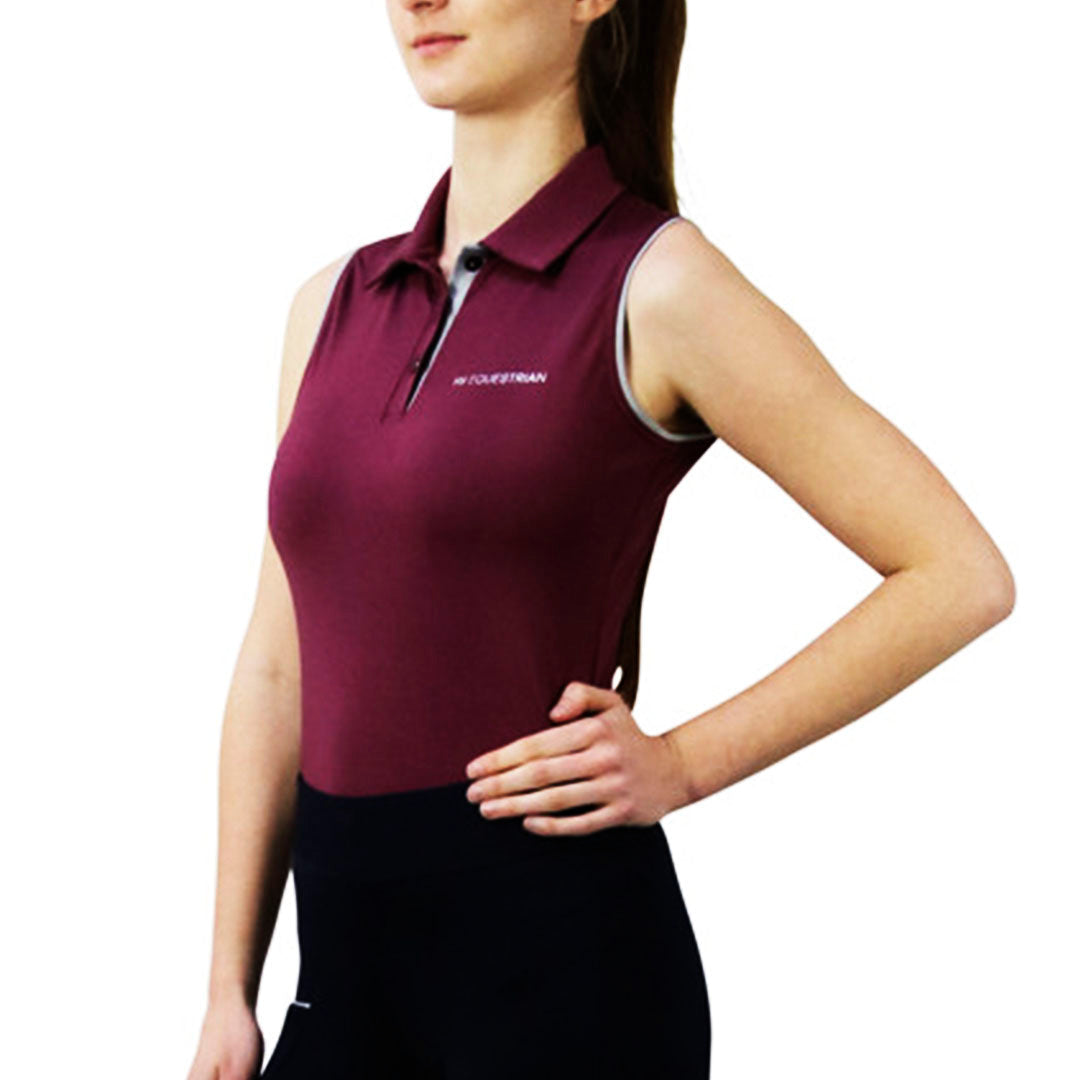 Hy Equestrian Synergy Ladies Sleeveless Polo Shirt