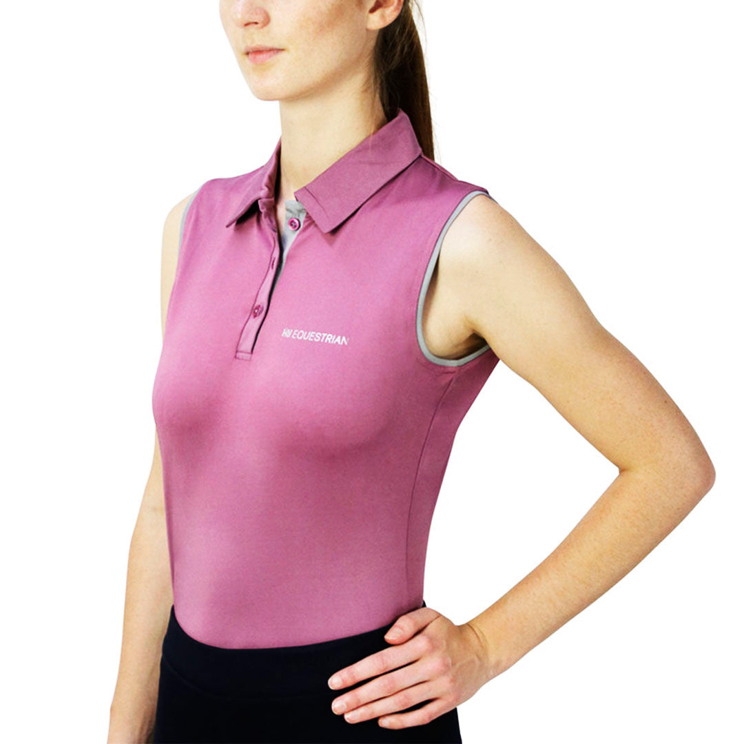 Hy Equestrian Synergy Ladies Sleeveless Polo Shirt