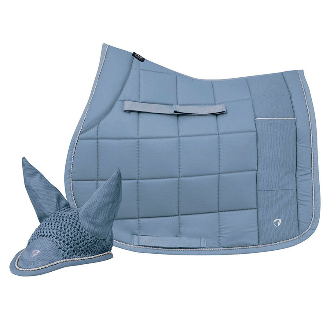 Hy Equestrian Synergy Saddle Pad and Fly Veil Bundle