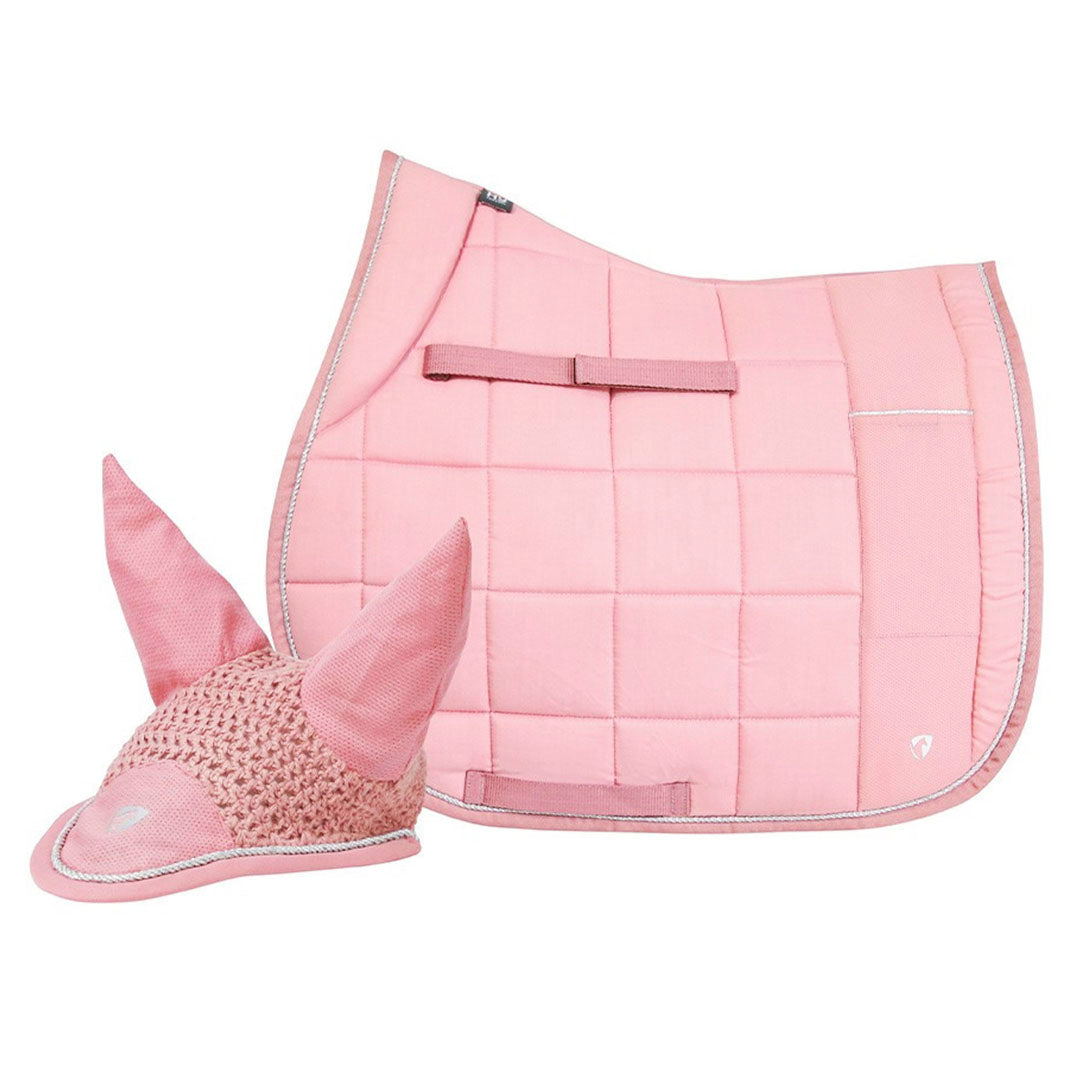Hy Equestrian Synergy Saddle Pad and Fly Veil Bundle