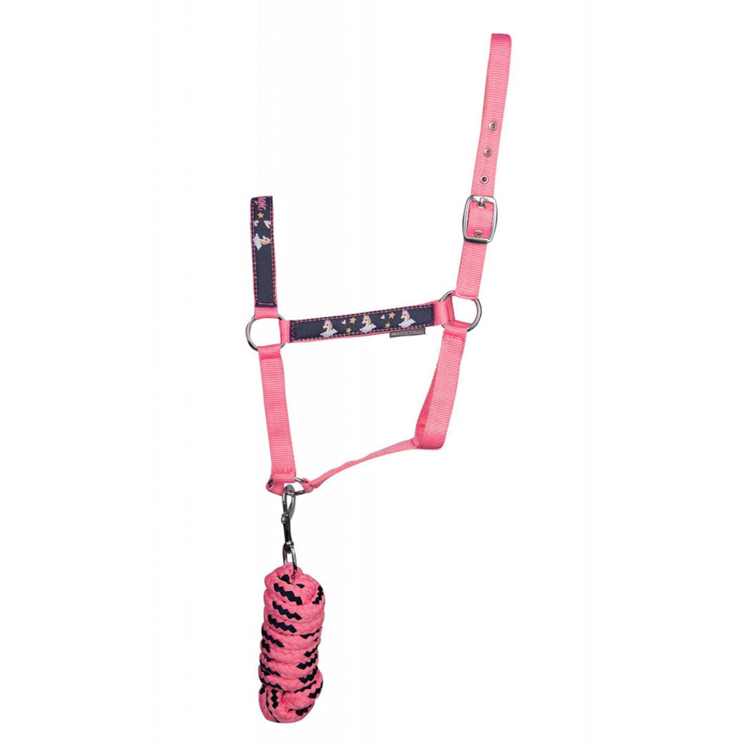 Hy Equestrian Unicorn Magic Head Collar and Lead Rope Set