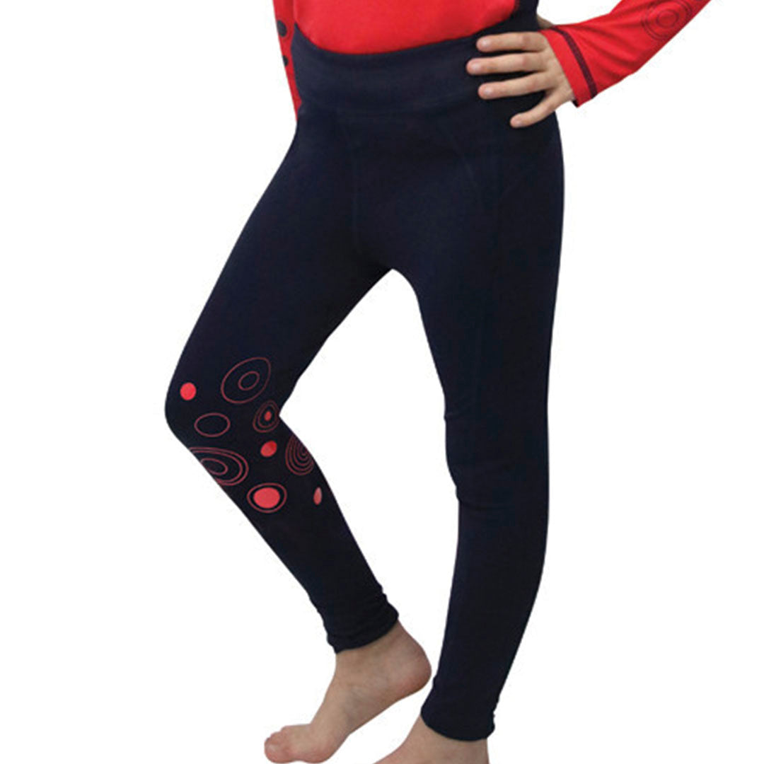 Hy Equestrian DynaMizs Ecliptic Junior Knee Grip Riding Tights