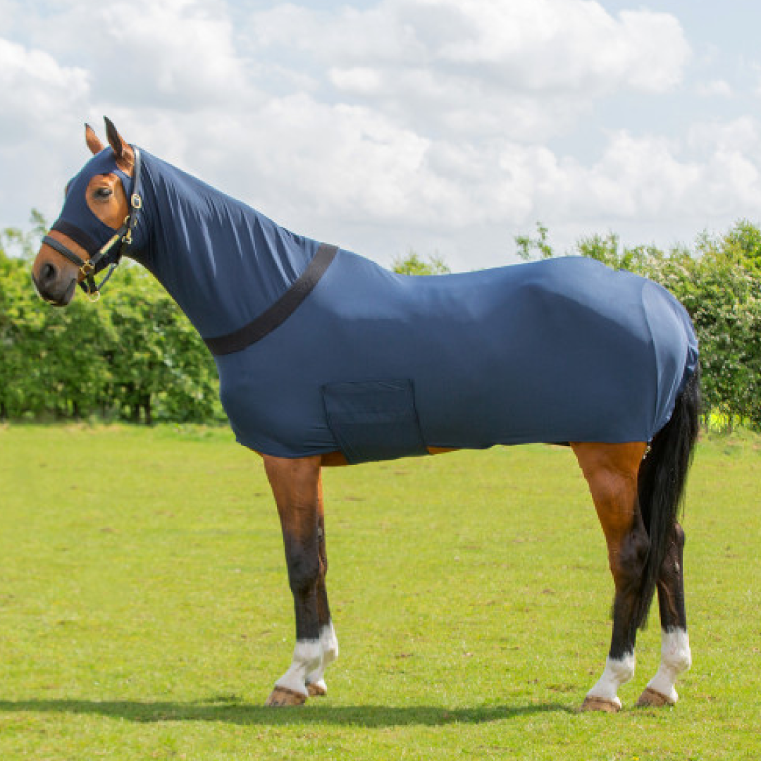 Hy Equestrian Lycra Flex Rug with Belly Flap