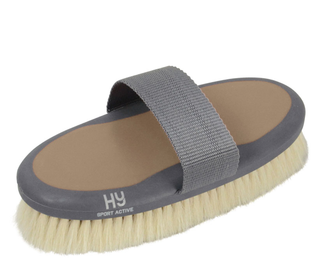 Hy Sport Active Goat Hair Body Brush