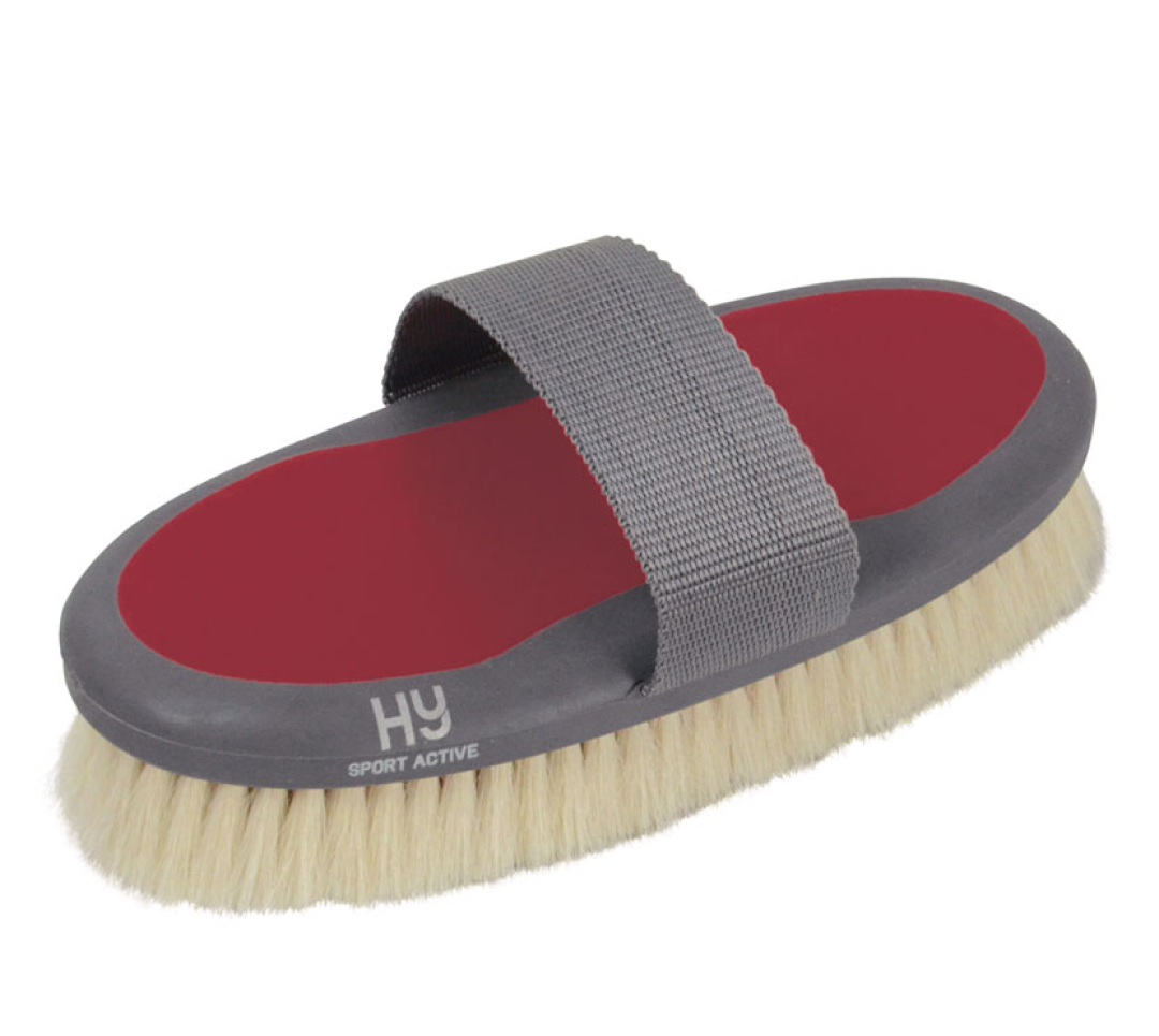 Hy Sport Active Goat Hair Body Brush