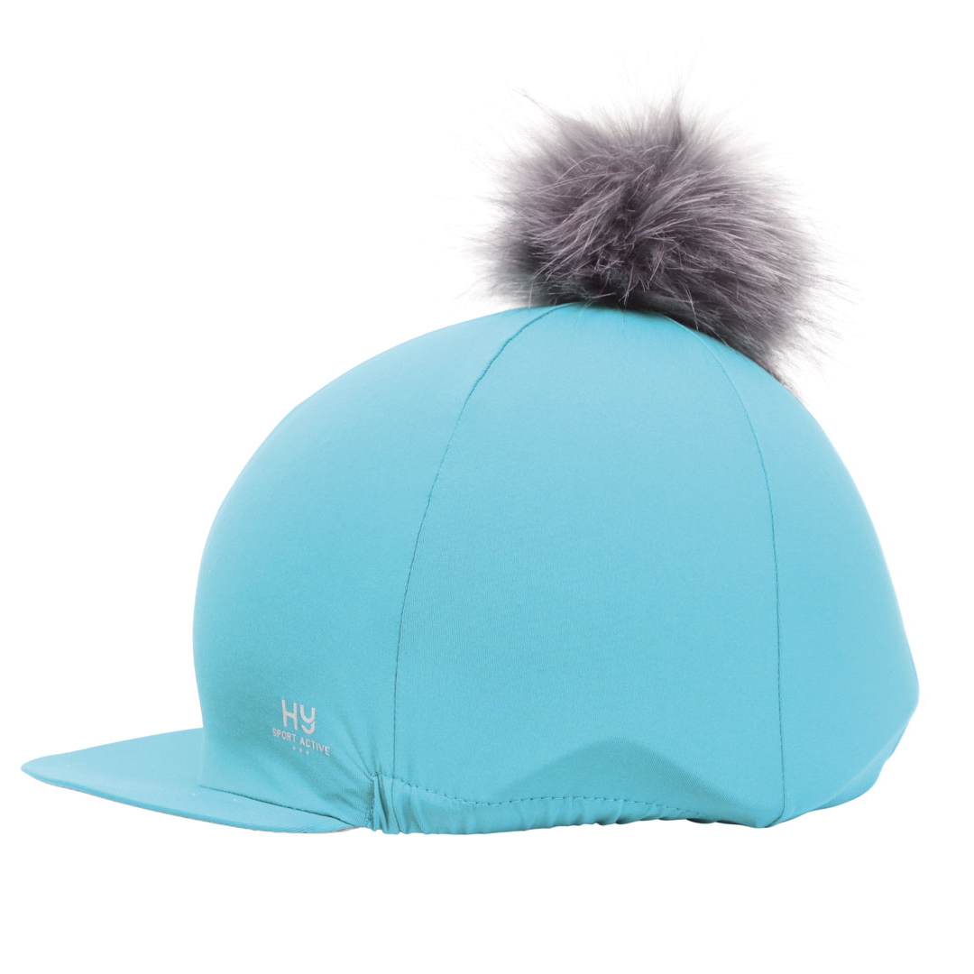 Hy Sport Active Hat Silk with Interchangeable Pom Pom