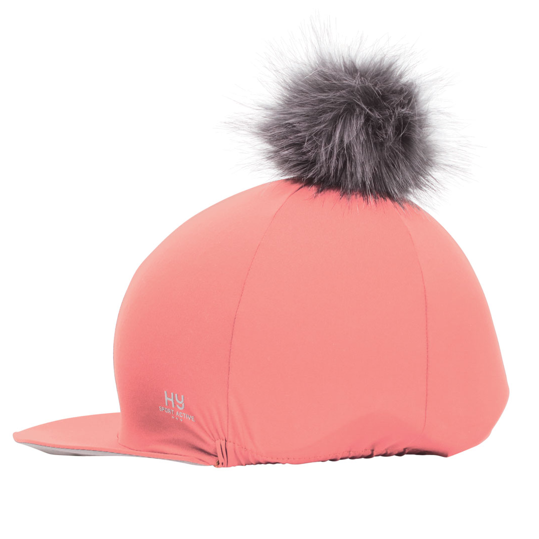 Hy Sport Active Hat Silk with Interchangeable Pom Pom