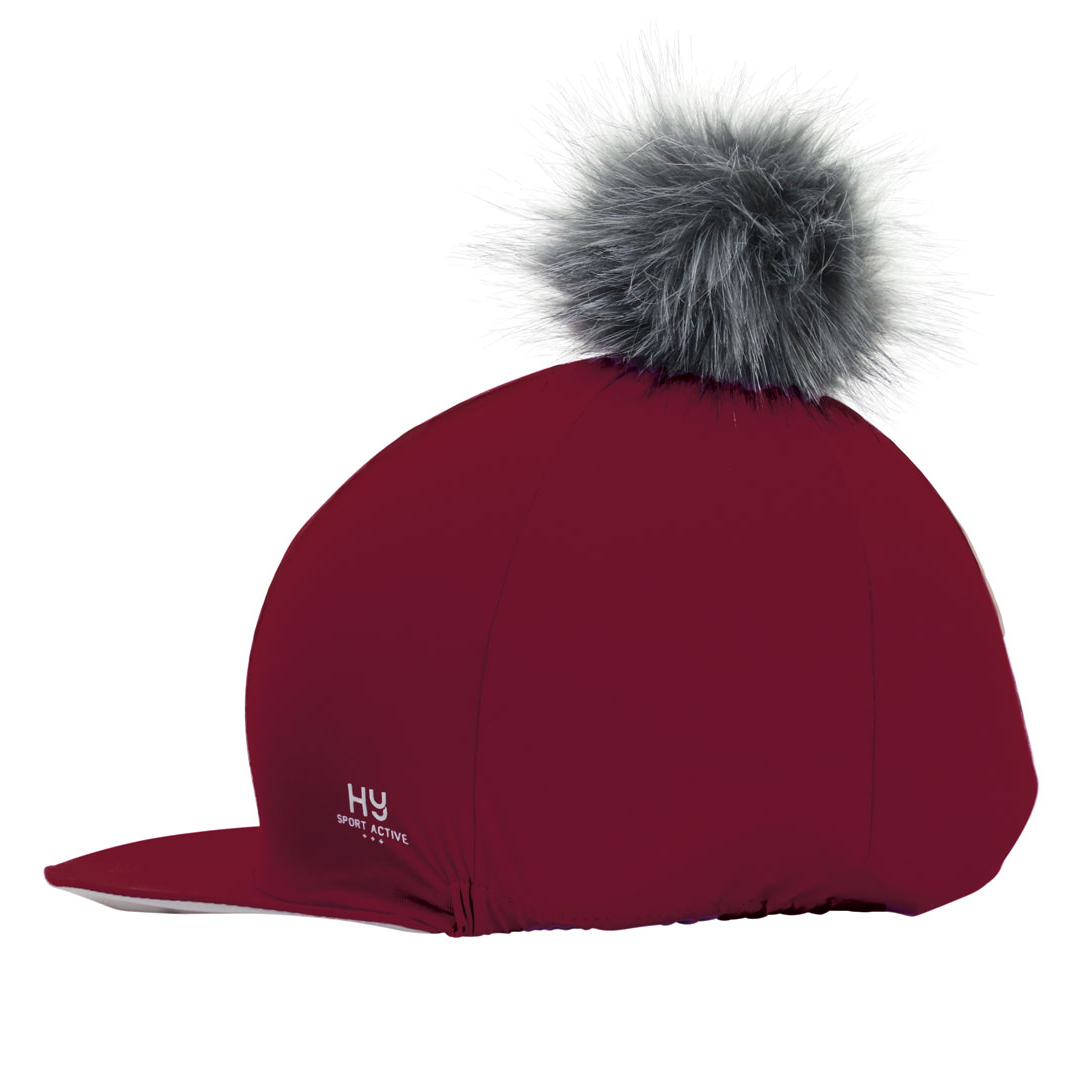 Hy Sport Active Hat Silk with Interchangeable Pom Pom