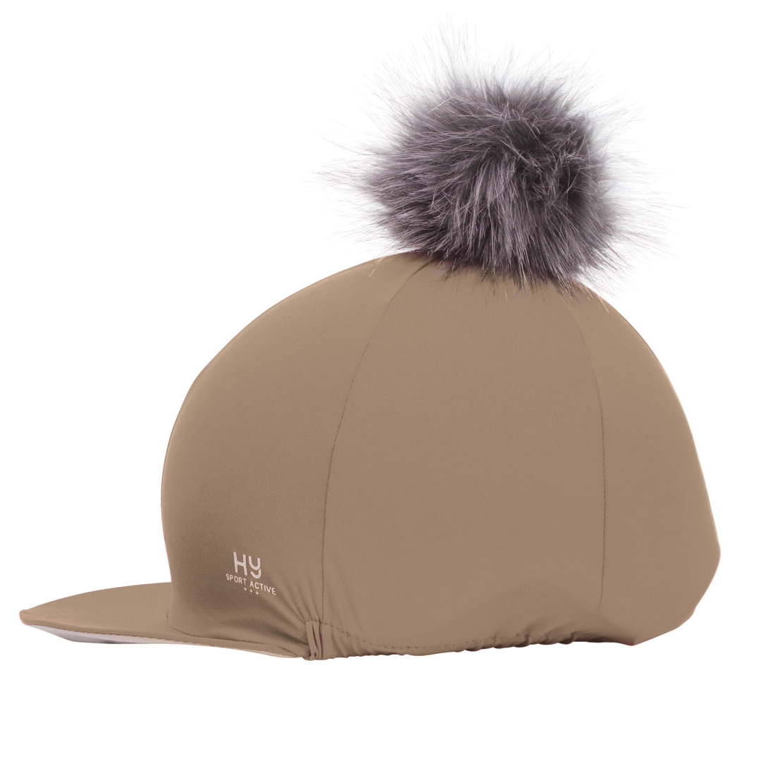 Hy Sport Active Hat Silk with Interchangeable Pom Pom
