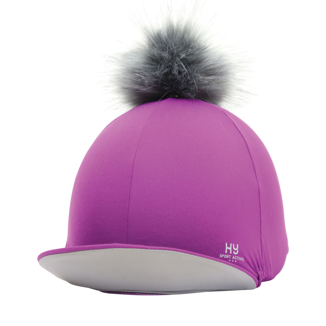 Hy Sport Active Hat Silk with Interchangeable Pom Pom