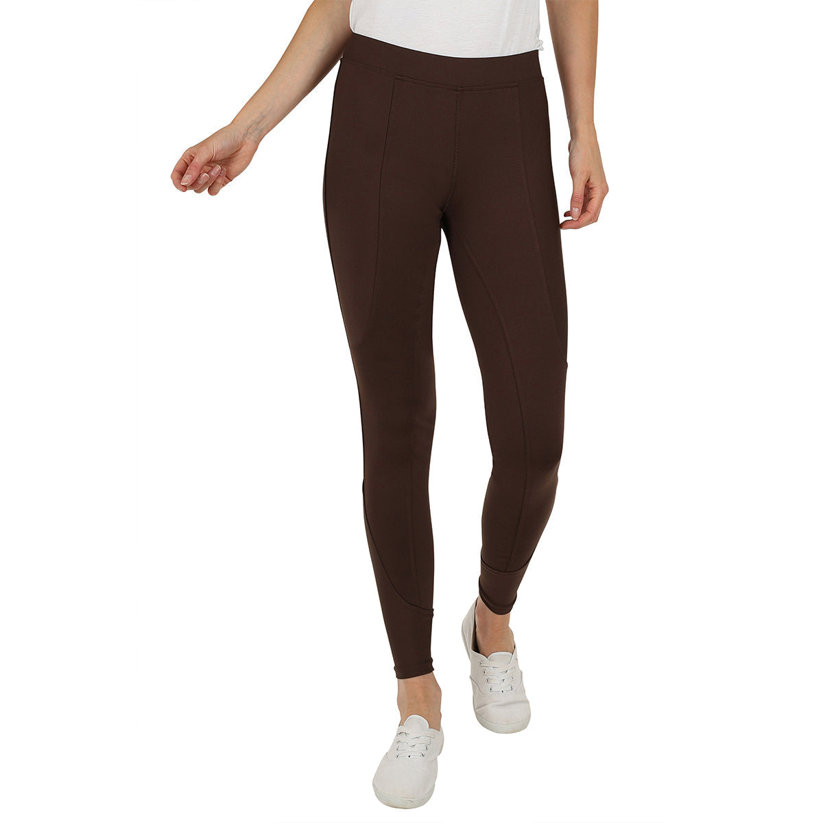 GS Equestrian Becca Ladies Full Seat Silicone Riding Tights