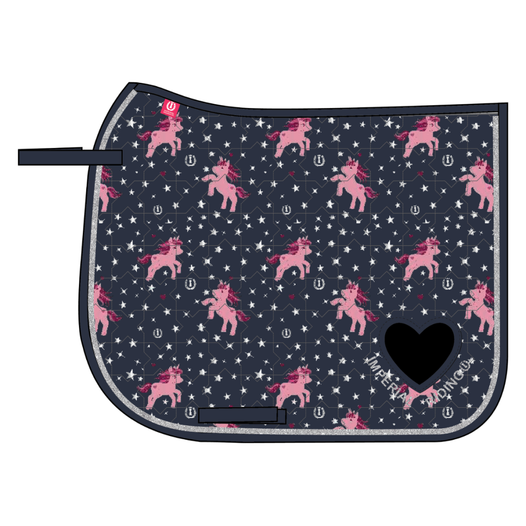 Imperial Riding Symbol Unicorn Print Dressage Pad