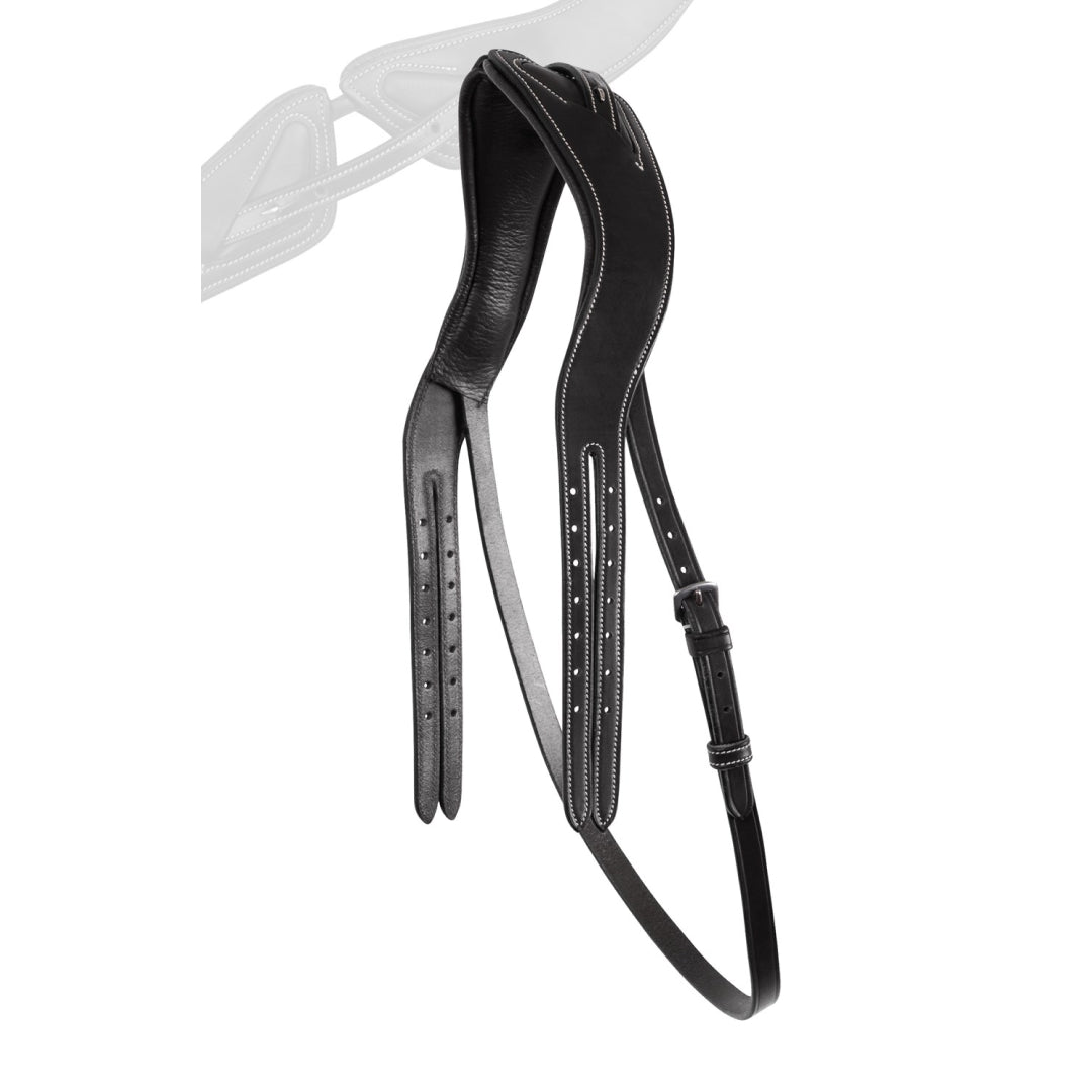 Montar Adapt Organic Tanned Headpiece With White Stitching