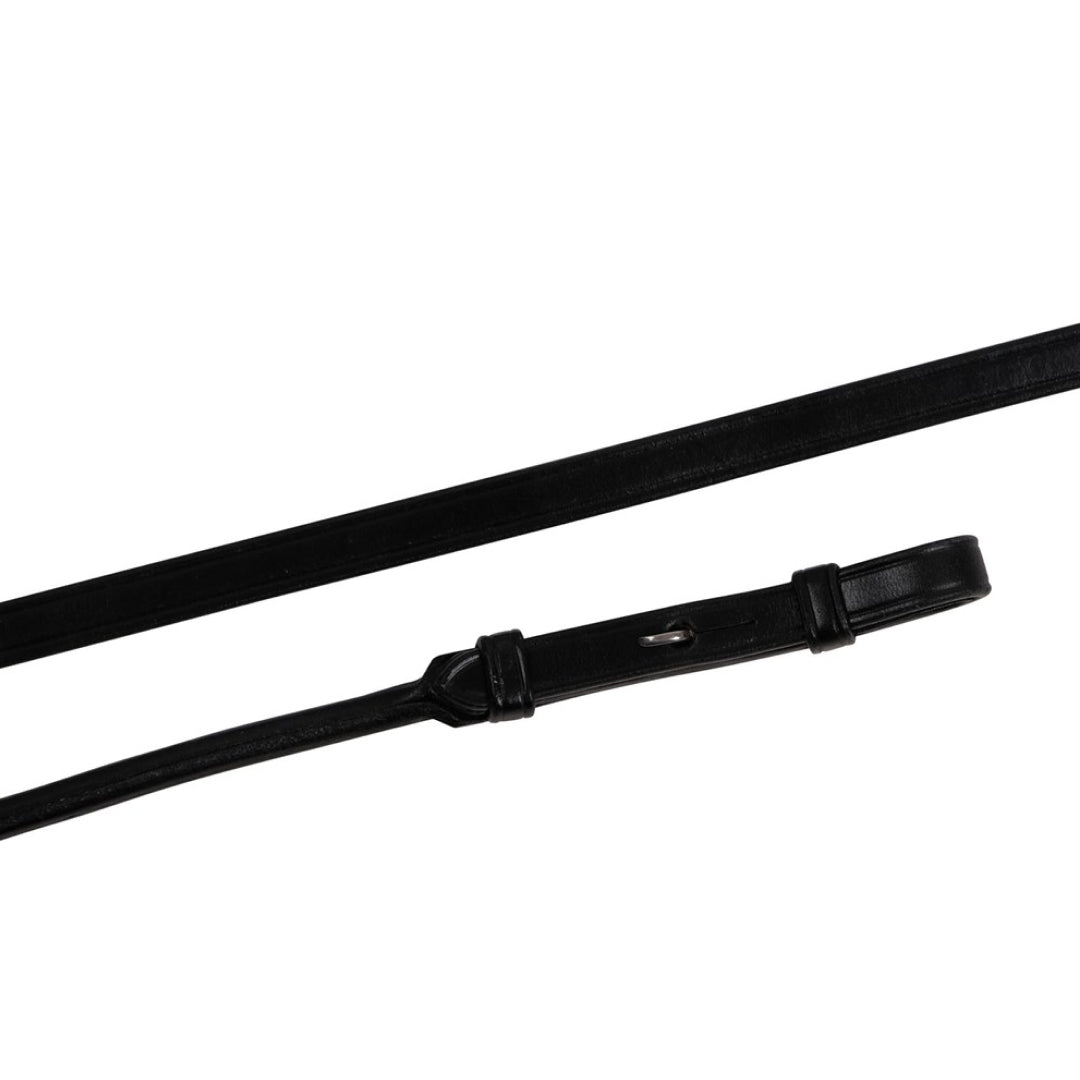 Montar Round Reins In Soft Leather With French Hooks