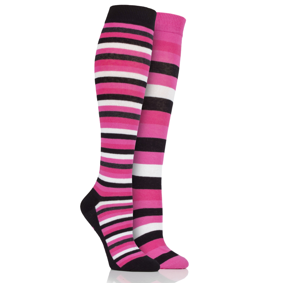 Storm Bloc Children's Light Weight Kelso Jacquard Stripe Socks