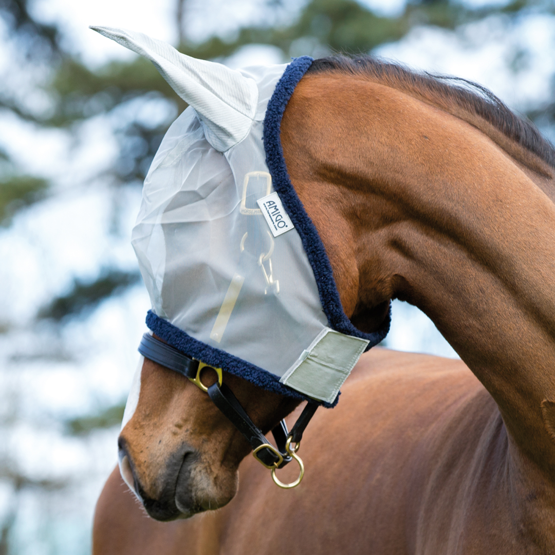 Horseware Ireland Amigo Fine Mesh Mask With Ears