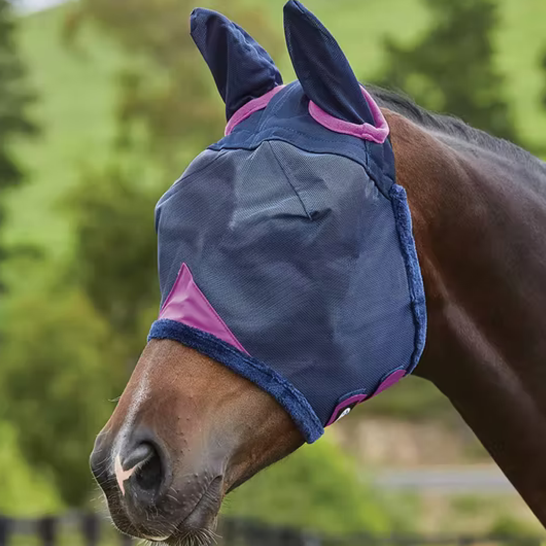 Weatherbeeta Comfitec Durable Mesh Mask With Ears