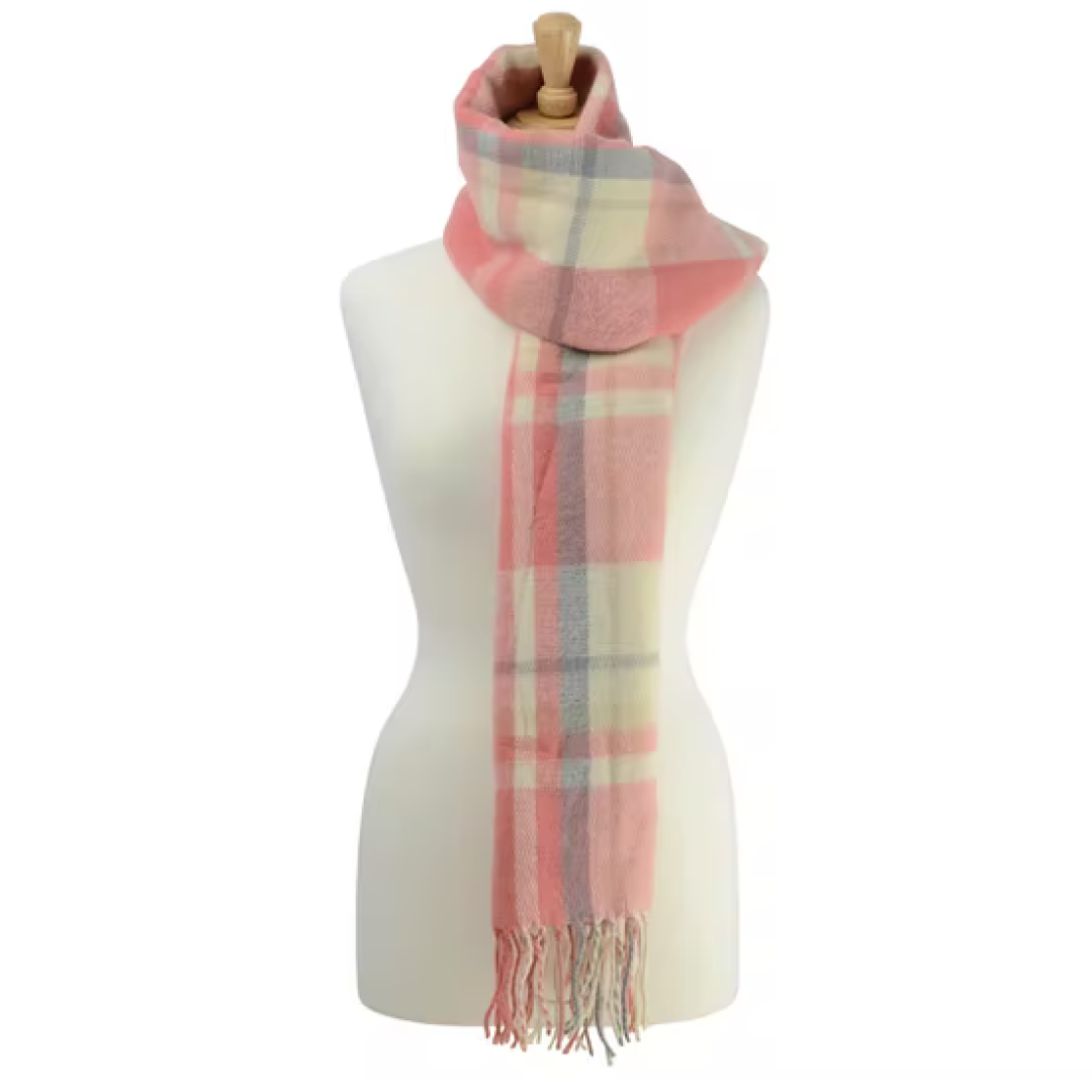 HyFASHION Ladies Supersoft Tartan Scarf