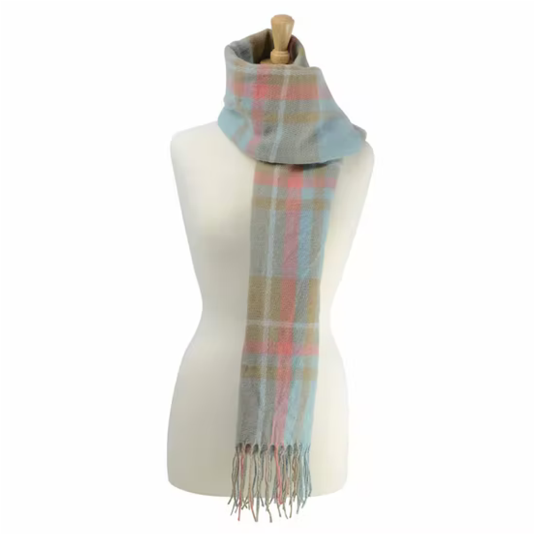 HyFASHION Ladies Supersoft Tartan Scarf