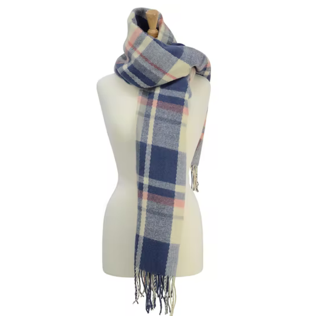 HyFASHION Ladies Supersoft Tartan Scarf