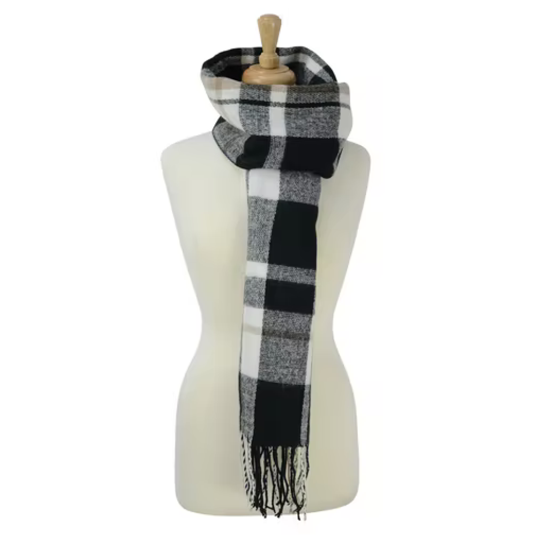 HyFASHION Ladies Supersoft Tartan Scarf