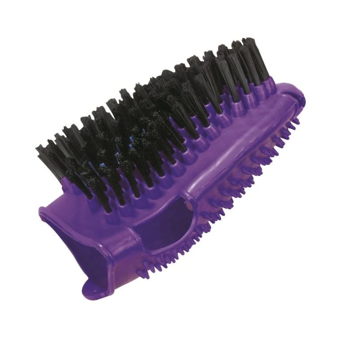 Roma Bristle Back Grooming Mitt