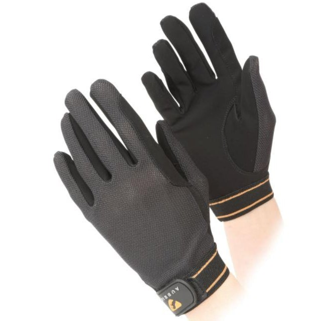 Shires Aubrion Mesh Riding Gloves