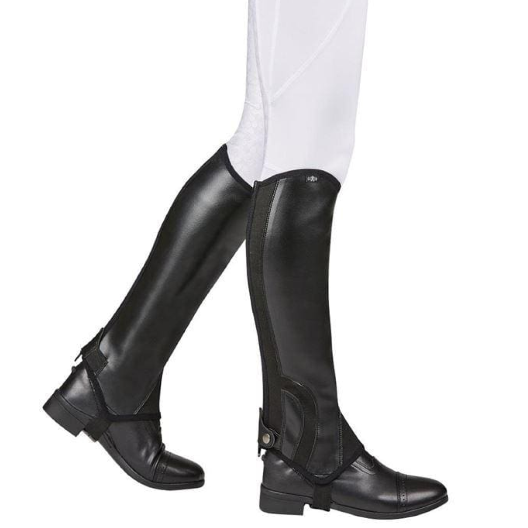 Saxon Equileather Half Chaps - Childs