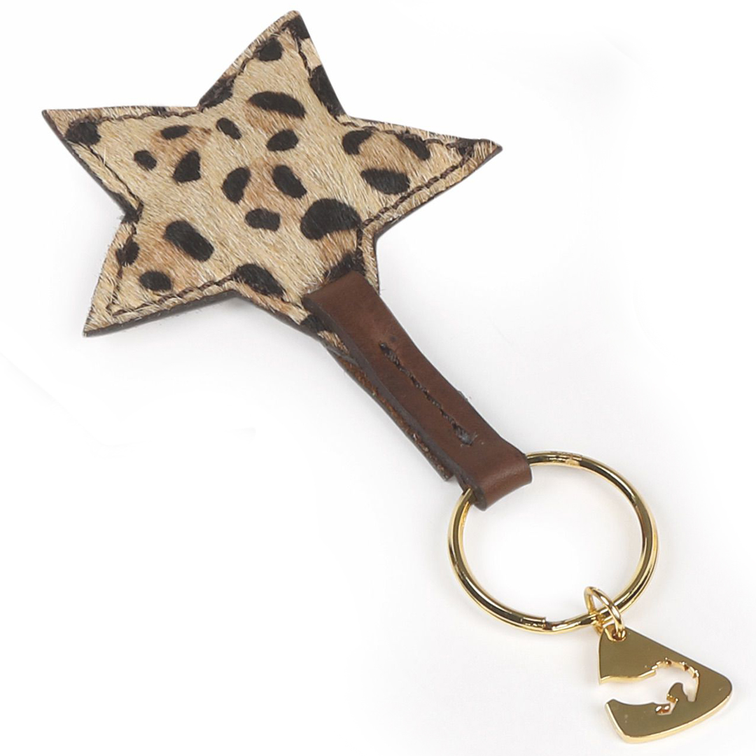 Shires Aubrion Cowhide Keyring