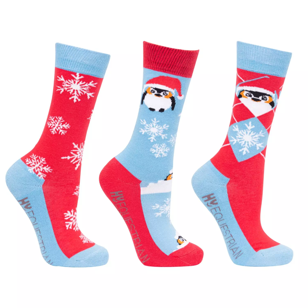 Hy Equestrian Children's Novelty Printed Socks