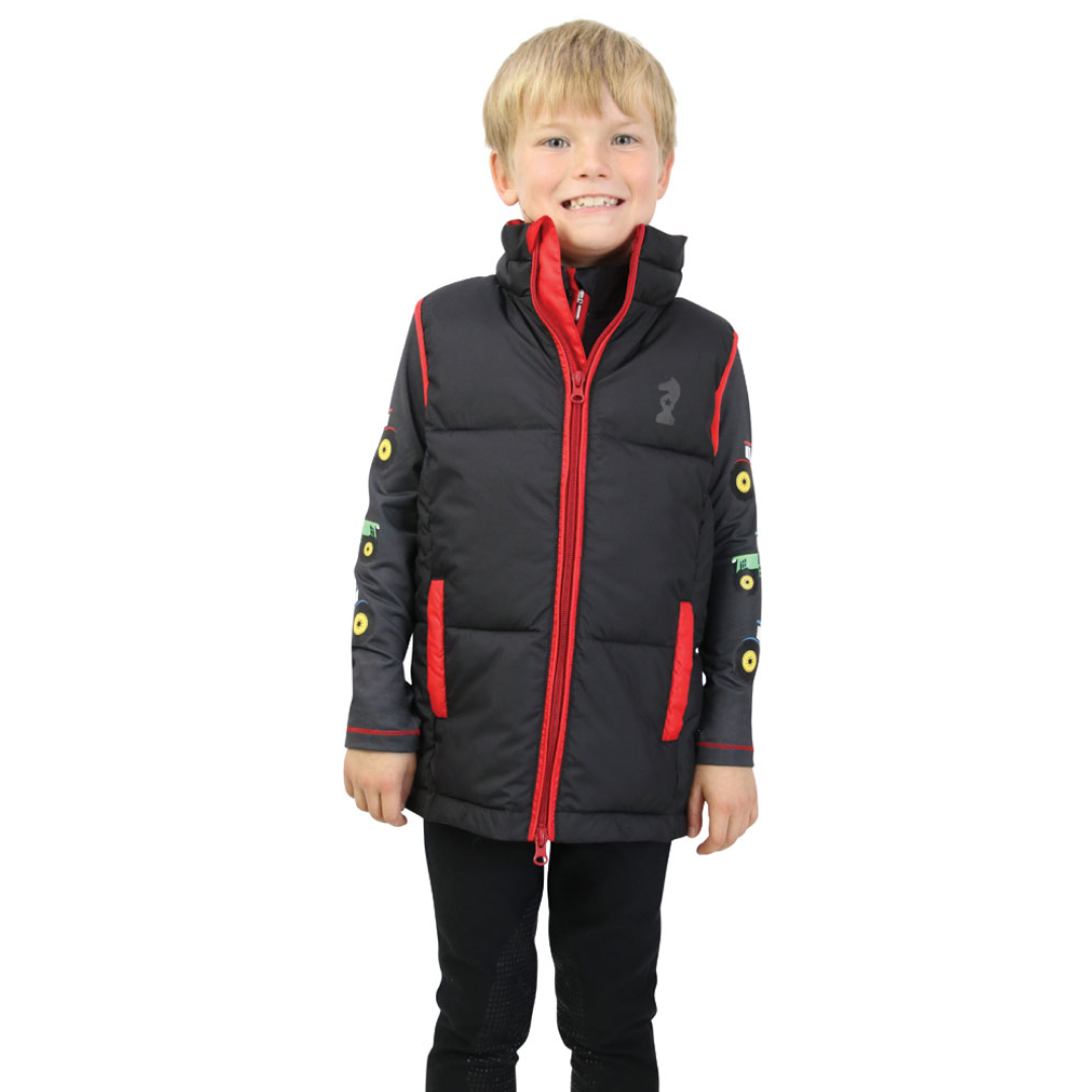 Little Knight Tractor Collection Padded Gilet