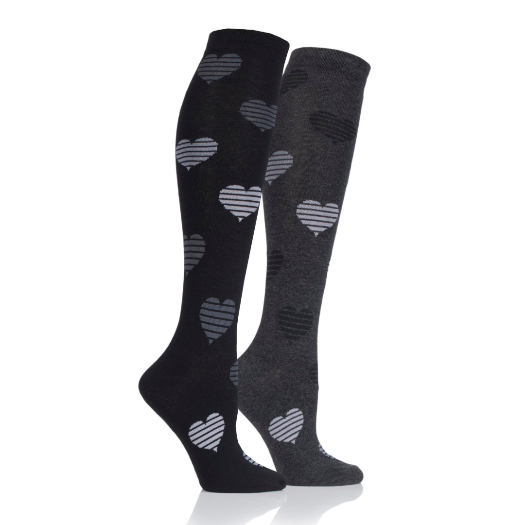 Storm Bloc Children's Light Weight Chester Jacquard Heart Socks