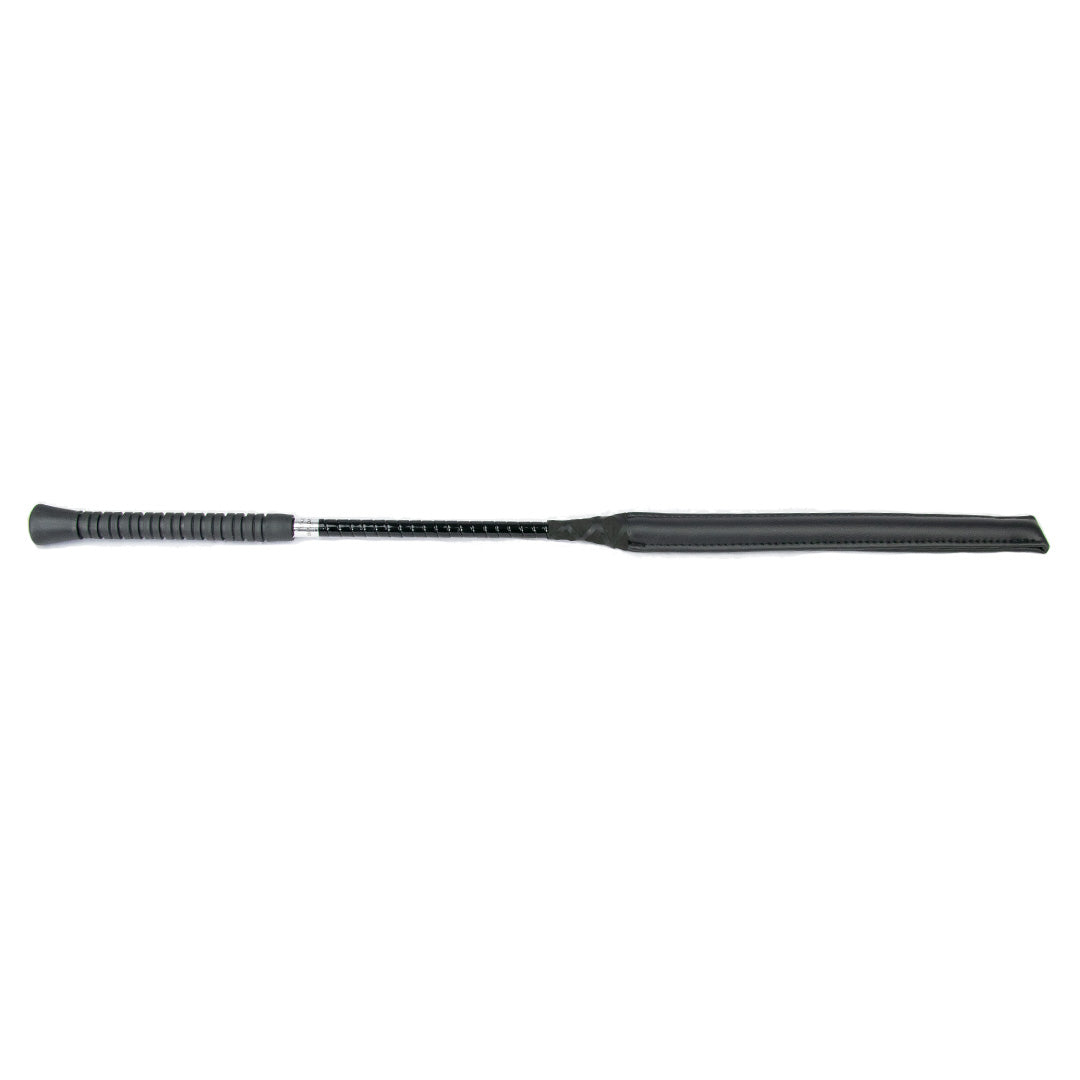 GS Equestrian Bat Whip with Ribbed Grip 66cm