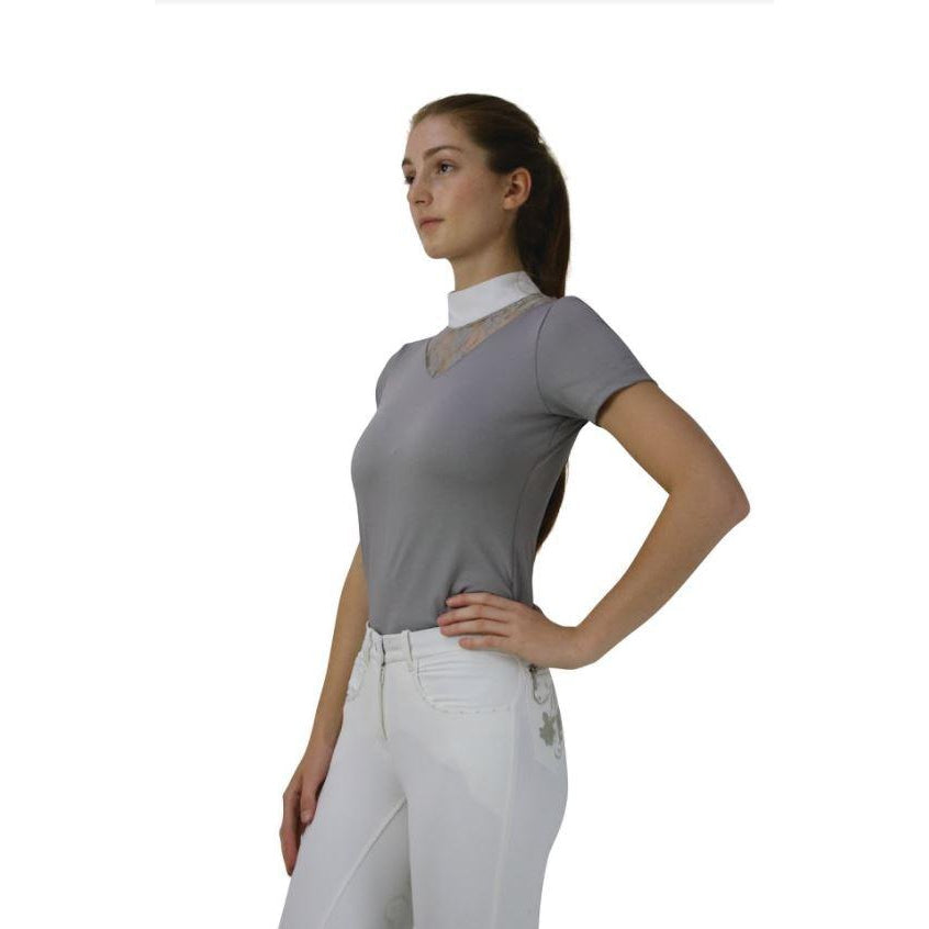 Hy Equestrian Lucie Lace Show Shirt