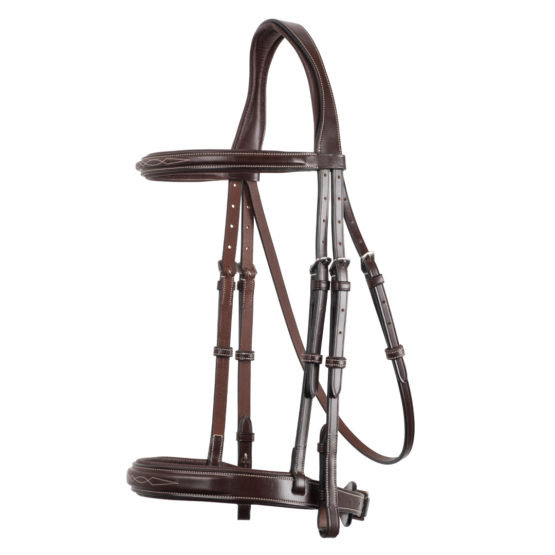 Montar Hunter Ergonomic Leather Bridle