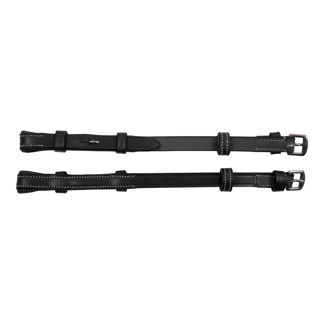 Montar Flat Cheek Pieces With Billet Hooks