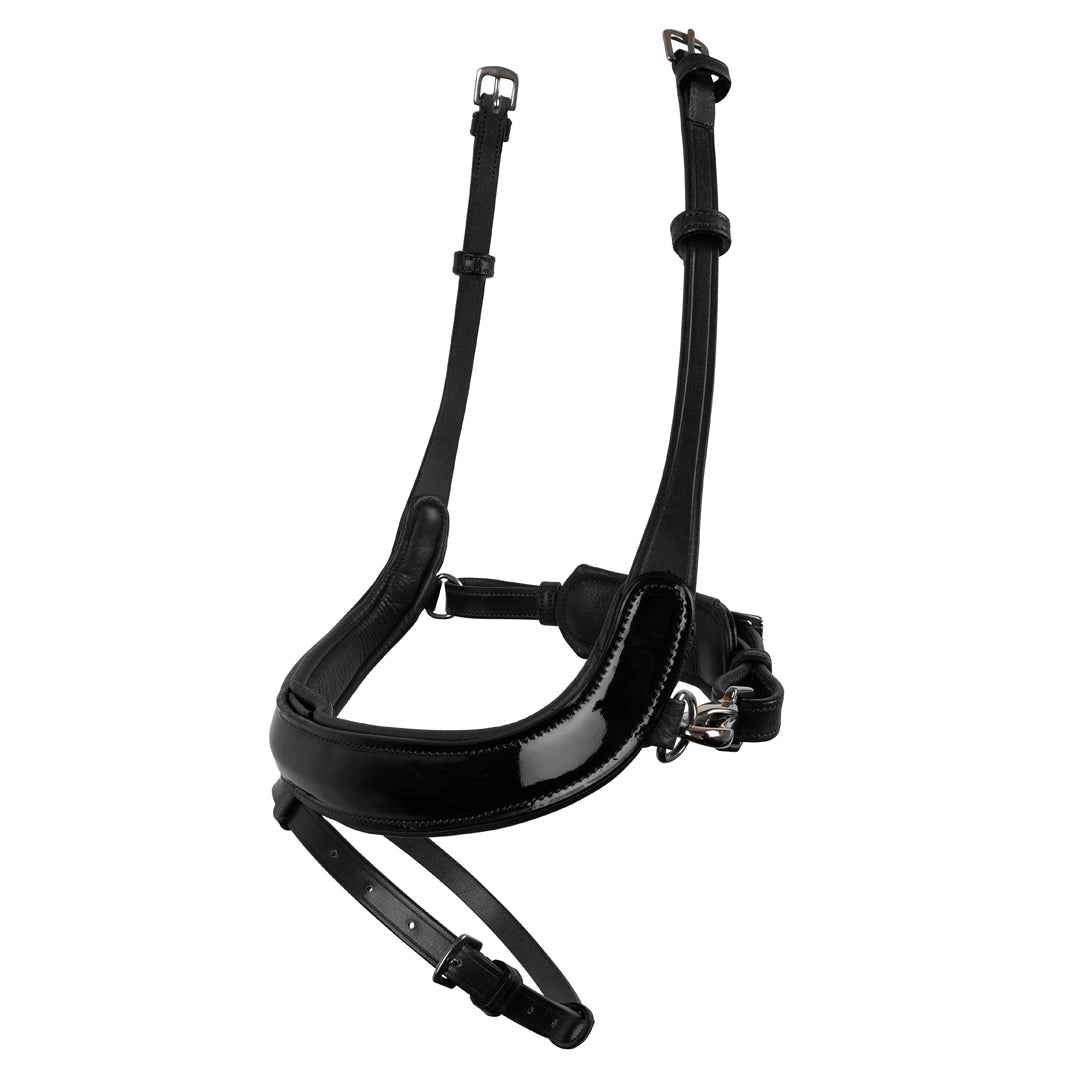 Montar Bretagne Patent Leather Flash Noseband