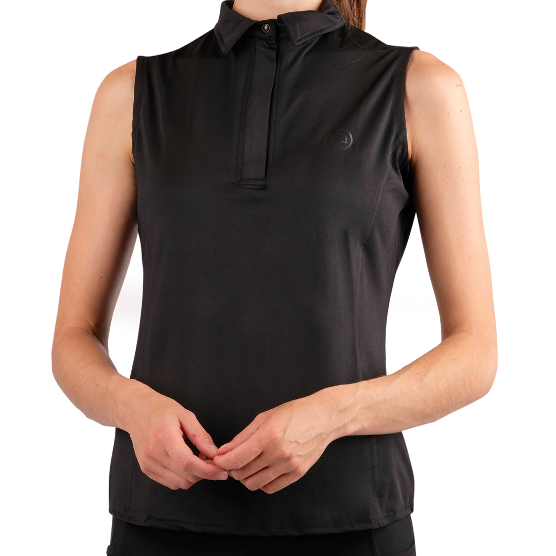 Montar Fiona Sleeveless Polo Shirt