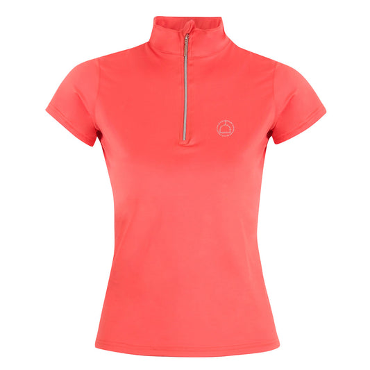 Montar Everly Crystal Detail Ladies Short Sleeve Baselayer