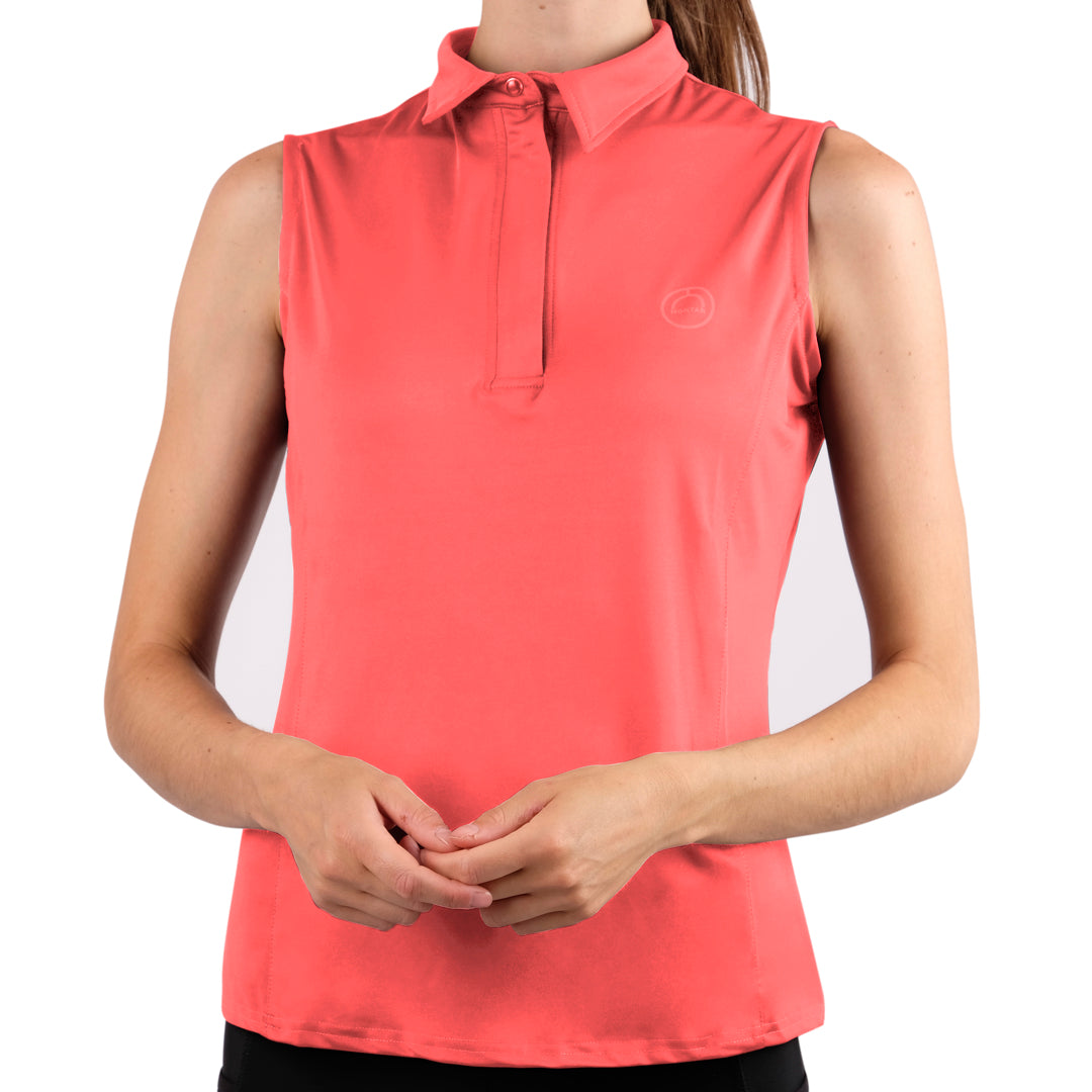 Montar Fiona Sleeveless Polo Shirt