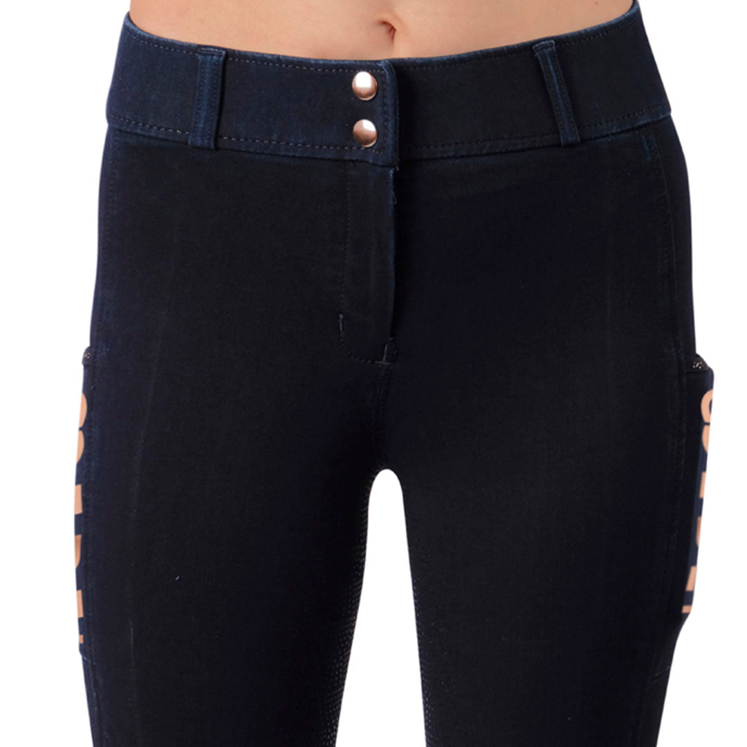 Montar Rebel Rose Gold Detail Full Grip Ladies Breeches