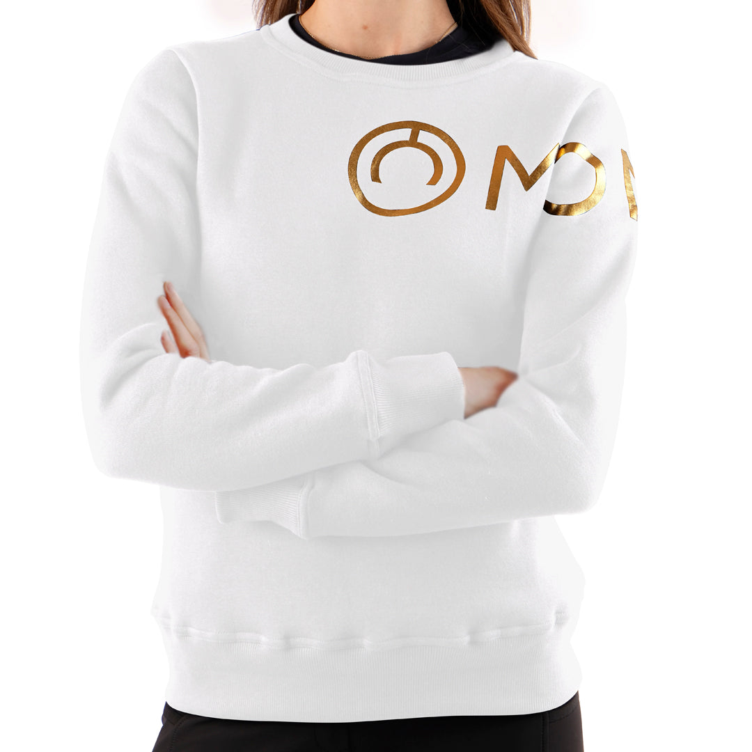 Montar Dior Gold Logo Sweat Shirt