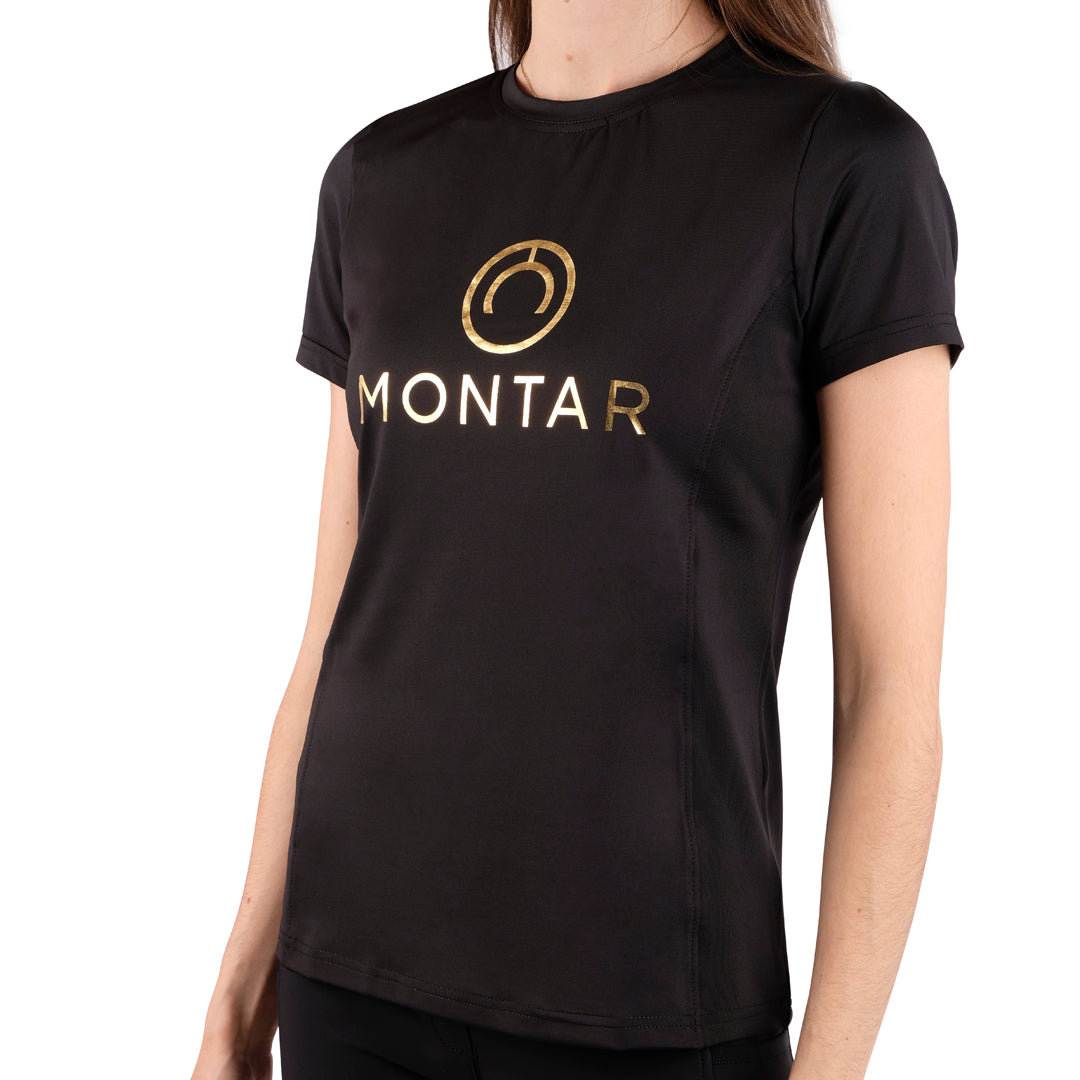 Montar Carter Gold Logo T-Shirt