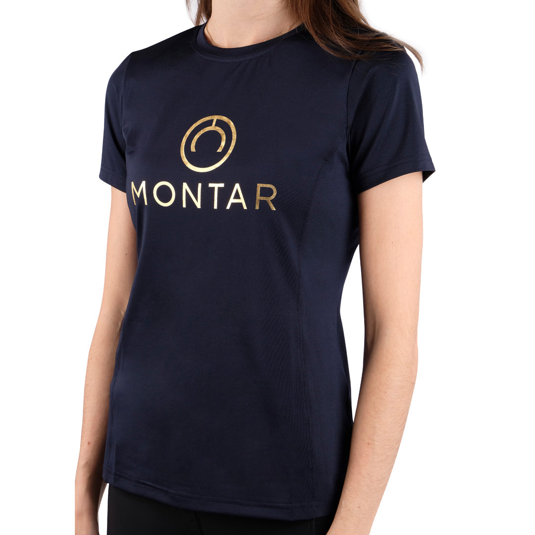 Montar Carter Gold Logo T-Shirt