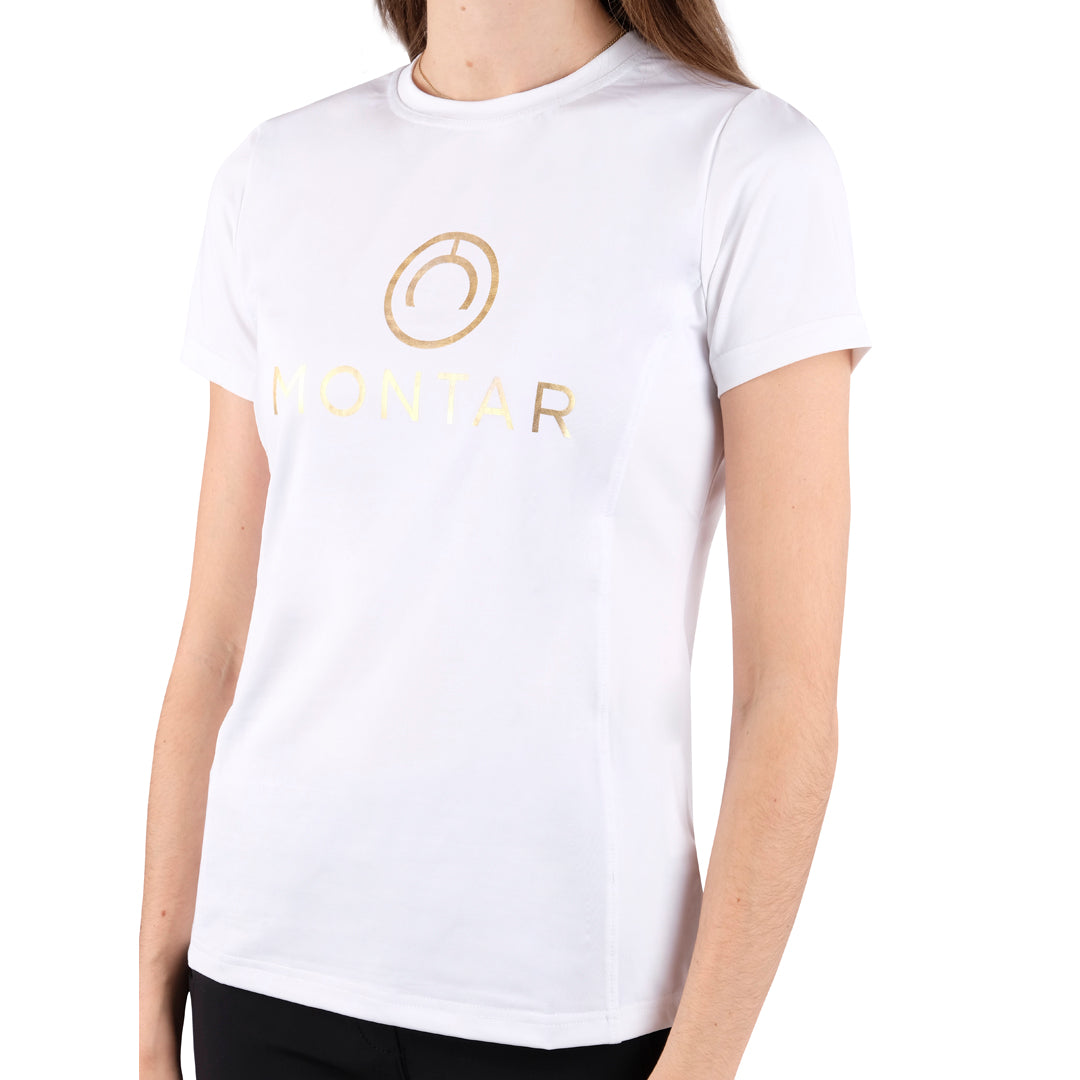 Montar Carter Gold Logo T-Shirt