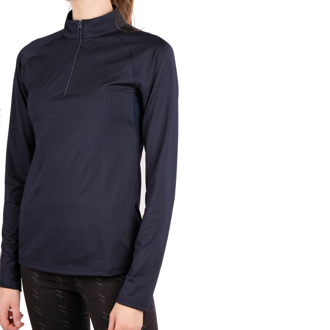 Montar Zelda Mesh Back Long Sleeve Ladies Base Layer