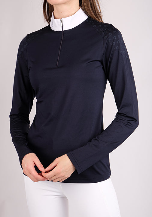Montar Junior Long Sleeve Competition Polo